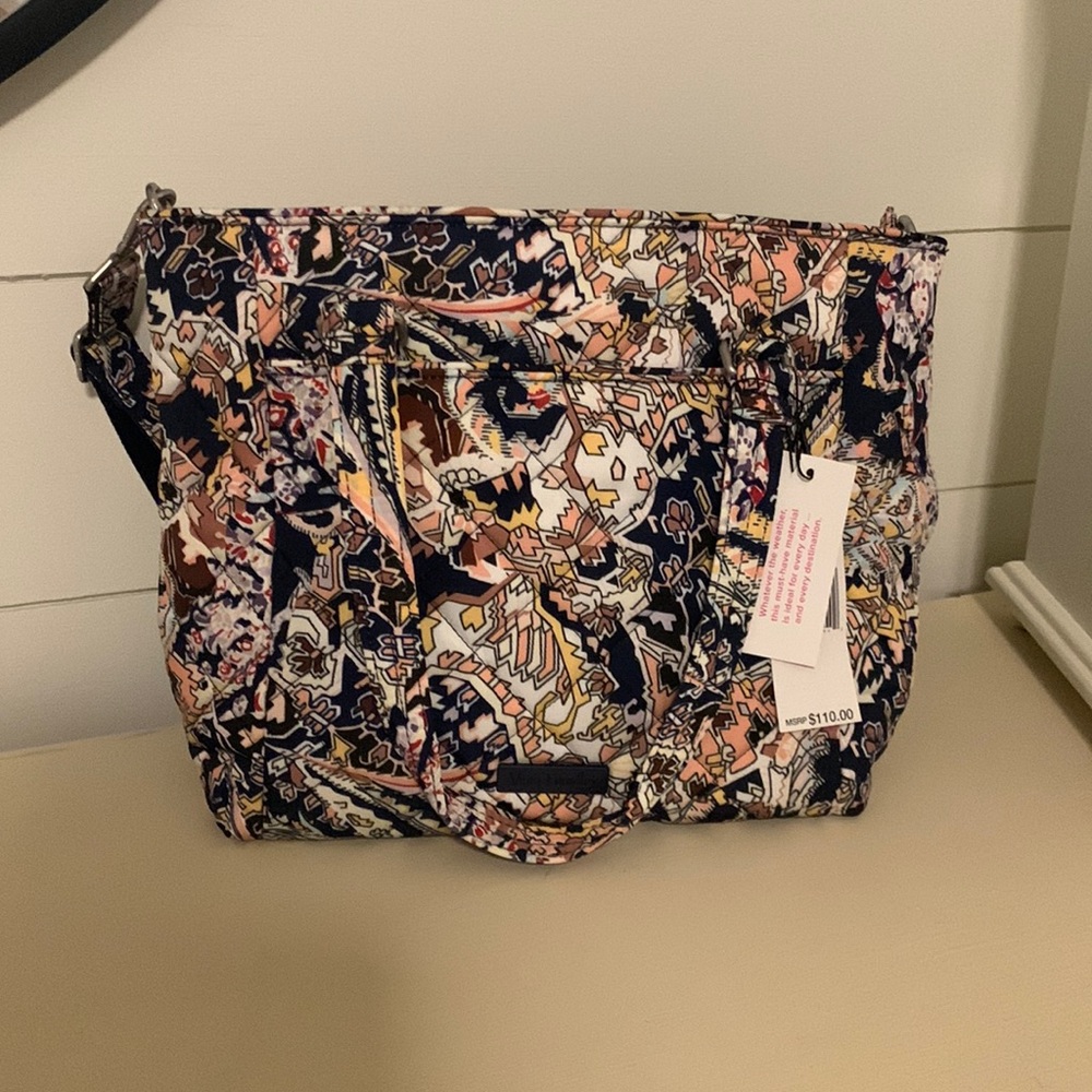 Multi-Strap Shoulder Bag in Tangler Paisley. NWT.